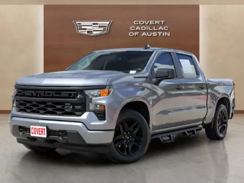Gray 2023 Chevrolet Silverado 1500 Custom for sale in Austin, TX