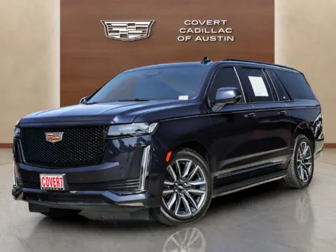 Blue 2021 Cadillac Escalade ESV Sport for sale in Austin, TX