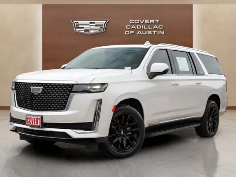 White 2021 Cadillac Escalade ESV Premium for sale in Austin, TX
