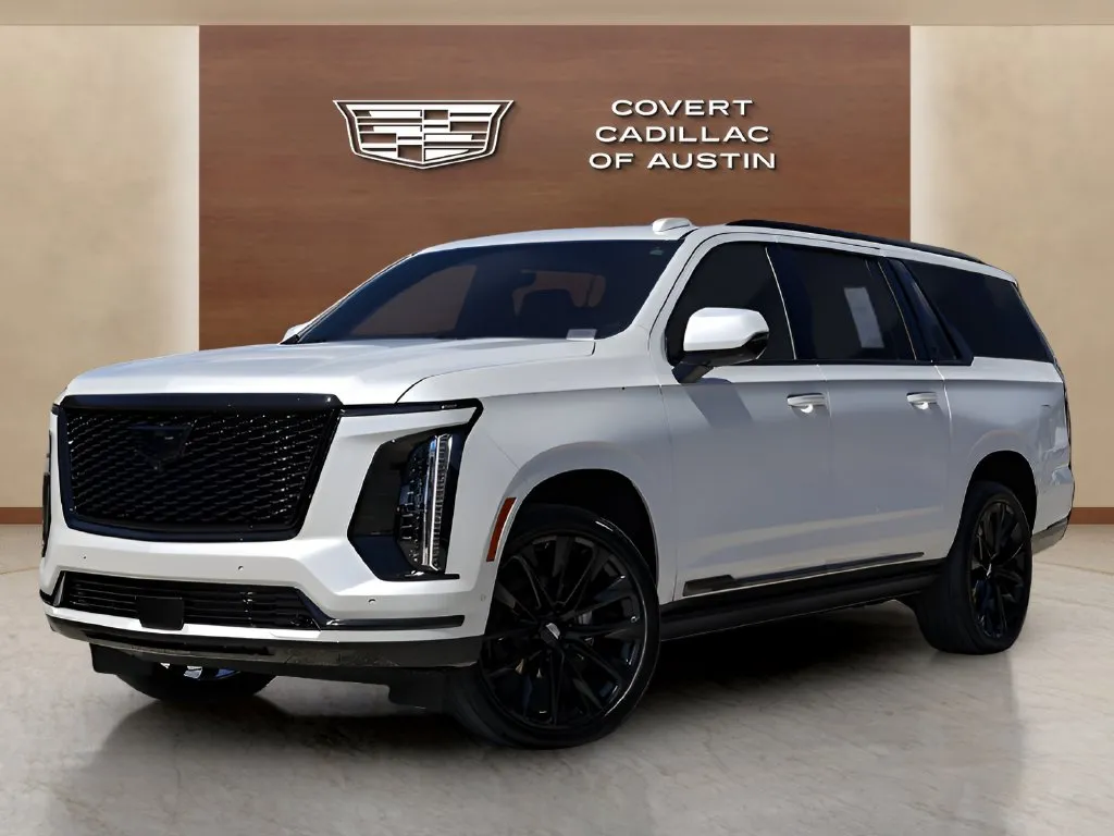 White 2025 Cadillac Escalade ESV Premium Luxury Platinum for sale in Austin, TX
