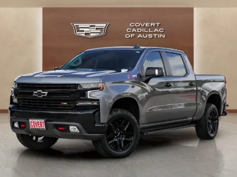 Gray 2021 Chevrolet Silverado 1500 LT Trail Boss for sale in Austin, TX