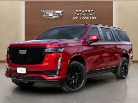 Red 2022 Cadillac Escalade ESV Sport for sale in Austin, TX