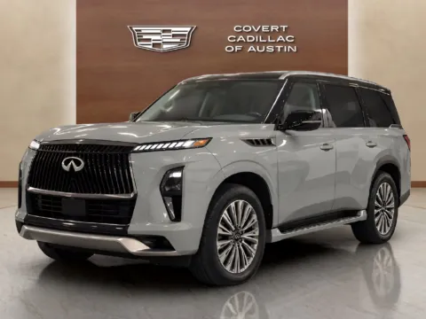 Silver 2025 INFINITI QX80 SENSORY for sale in Austin, TX