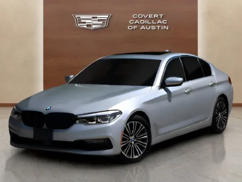 Silver 2017 BMW 5 Series 540i for sale in Austin, TX