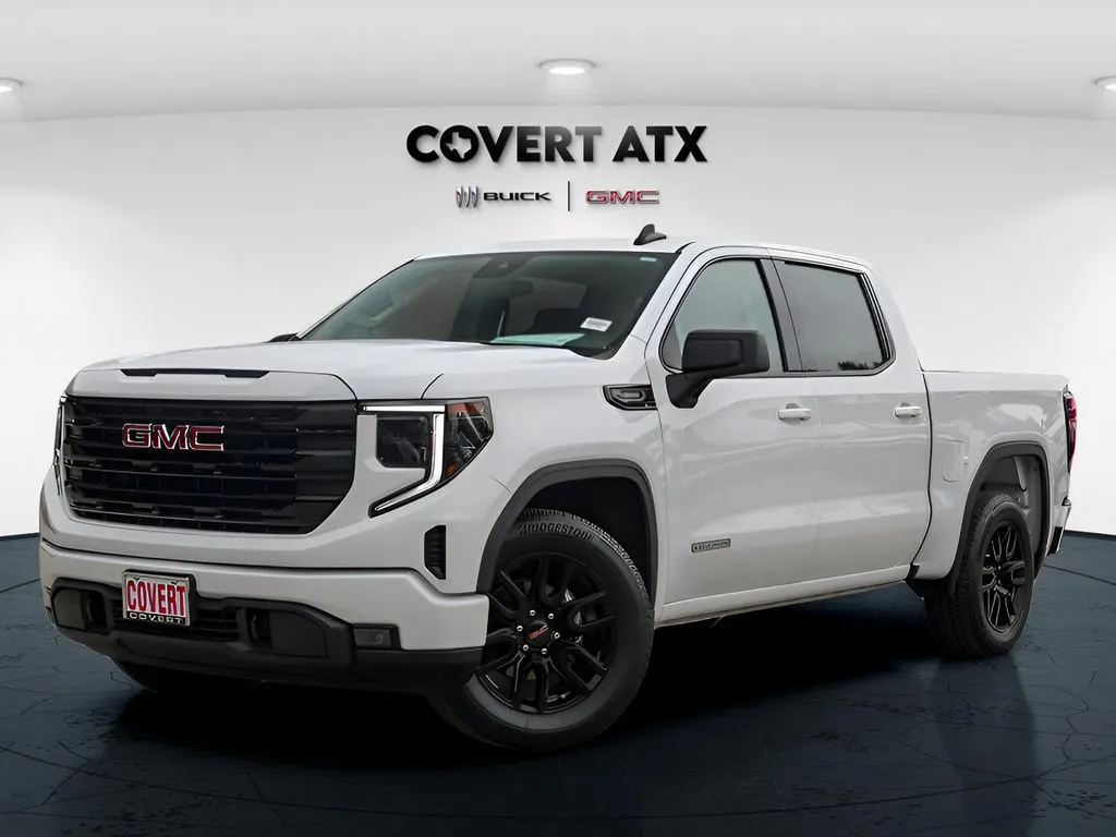 White 2025 GMC Sierra 1500 Elevation for sale in Austin, TX