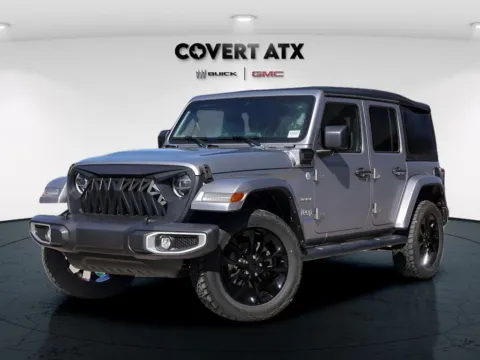 Photos of 2021 Jeep Wrangler Unlimited Sahara 4xe for sale in Austin, TX at Covert Buick GMC
