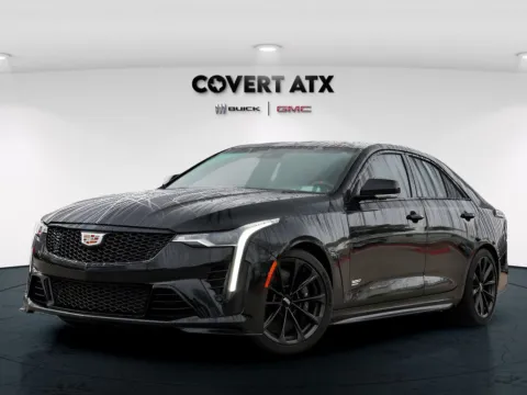 Black 2024 Cadillac CT4 V-Series for sale in Austin, TX