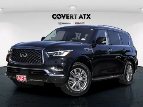 Photos of 2020 INFINITI QX80 LUXE for sale in Austin, TX at Covert Buick GMC
