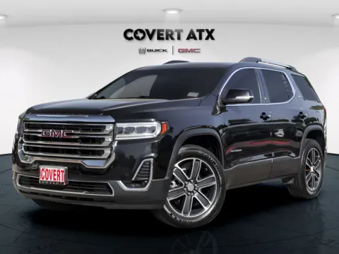 Black 2022 GMC Acadia SLT for sale in Austin, TX