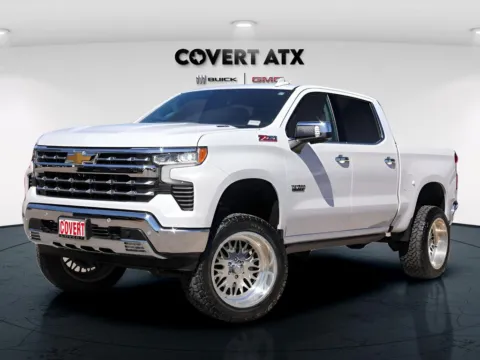White 2023 Chevrolet Silverado 1500 LTZ for sale in Austin, TX