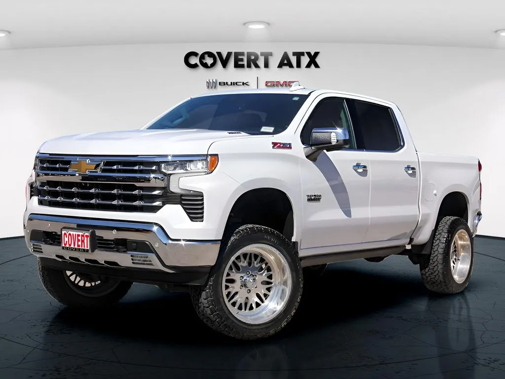 White 2023 Chevrolet Silverado 1500 LTZ for sale in Austin, TX