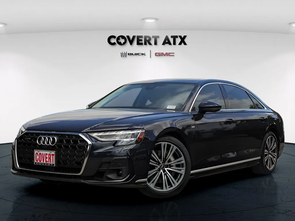 Blue 2023 Audi A8 L 55 for sale in Austin, TX