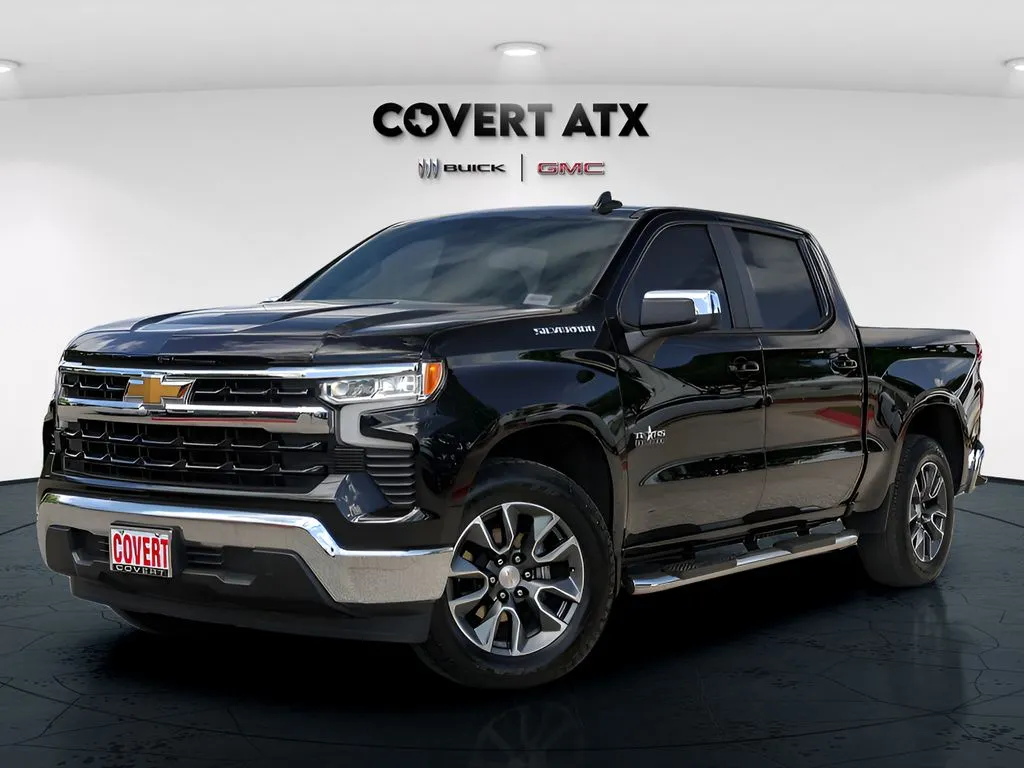 Black 2025 Chevrolet Silverado 1500 LT for sale in Austin, TX