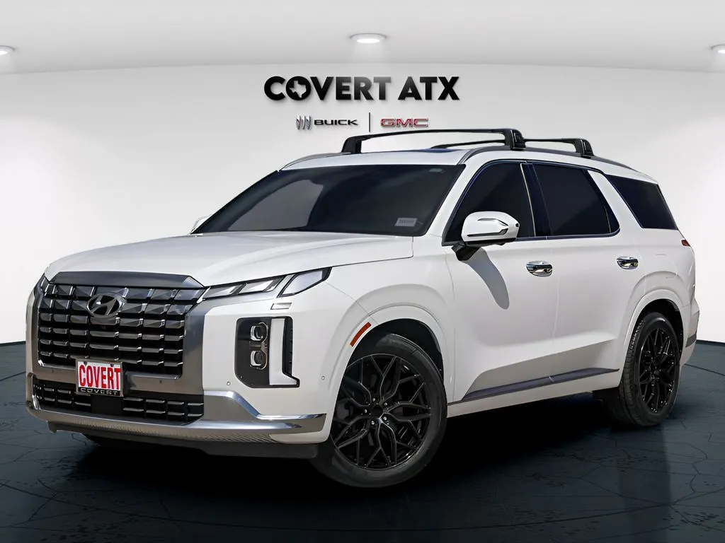 White 2023 Hyundai Palisade Calligraphy for sale in Austin, TX
