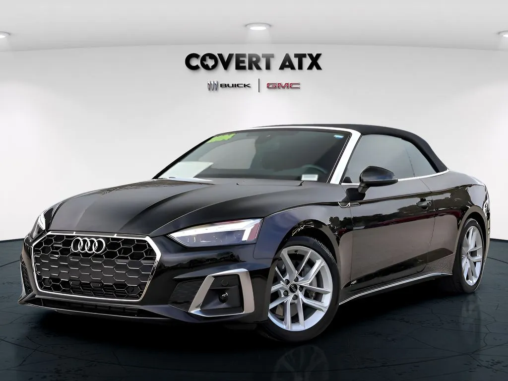Black 2024 Audi A5 45 S line Premium for sale in Austin, TX