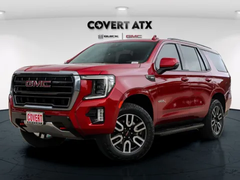 Red 2024 GMC Yukon AT4 for sale in Austin, TX