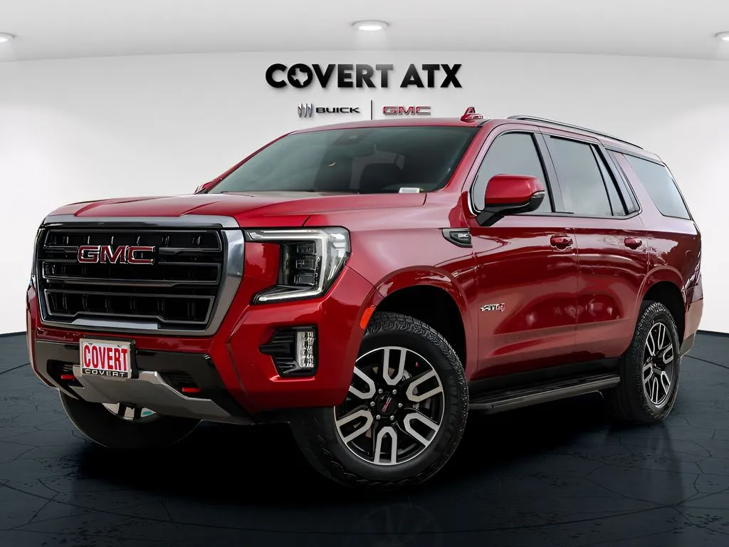 Red 2024 GMC Yukon AT4 for sale in Austin, TX