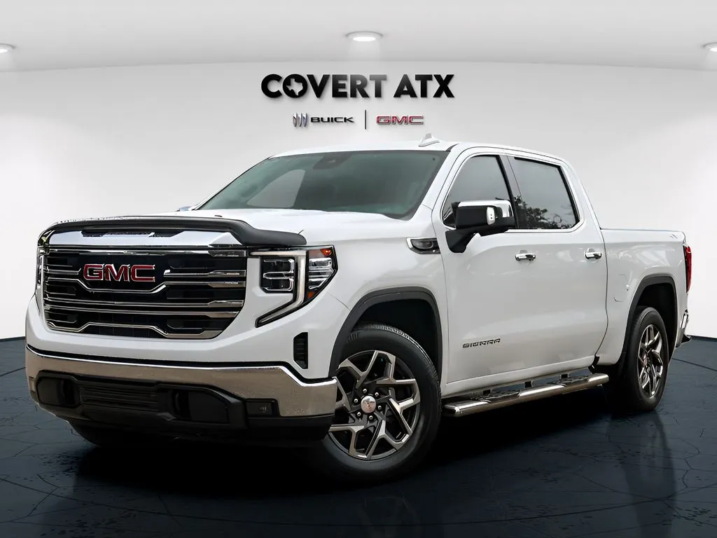 White 2022 GMC Sierra 1500 SLT for sale in Austin, TX