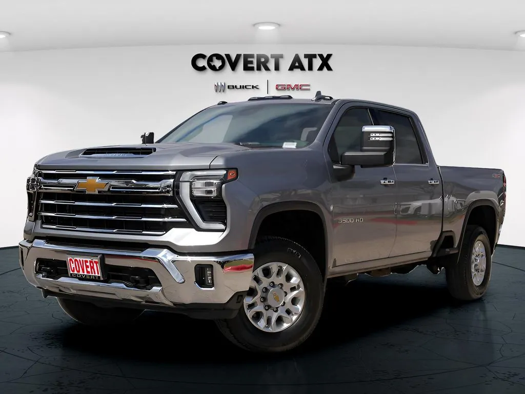 Gray 2025 Chevrolet Silverado 3500HD LTZ for sale in Austin, TX