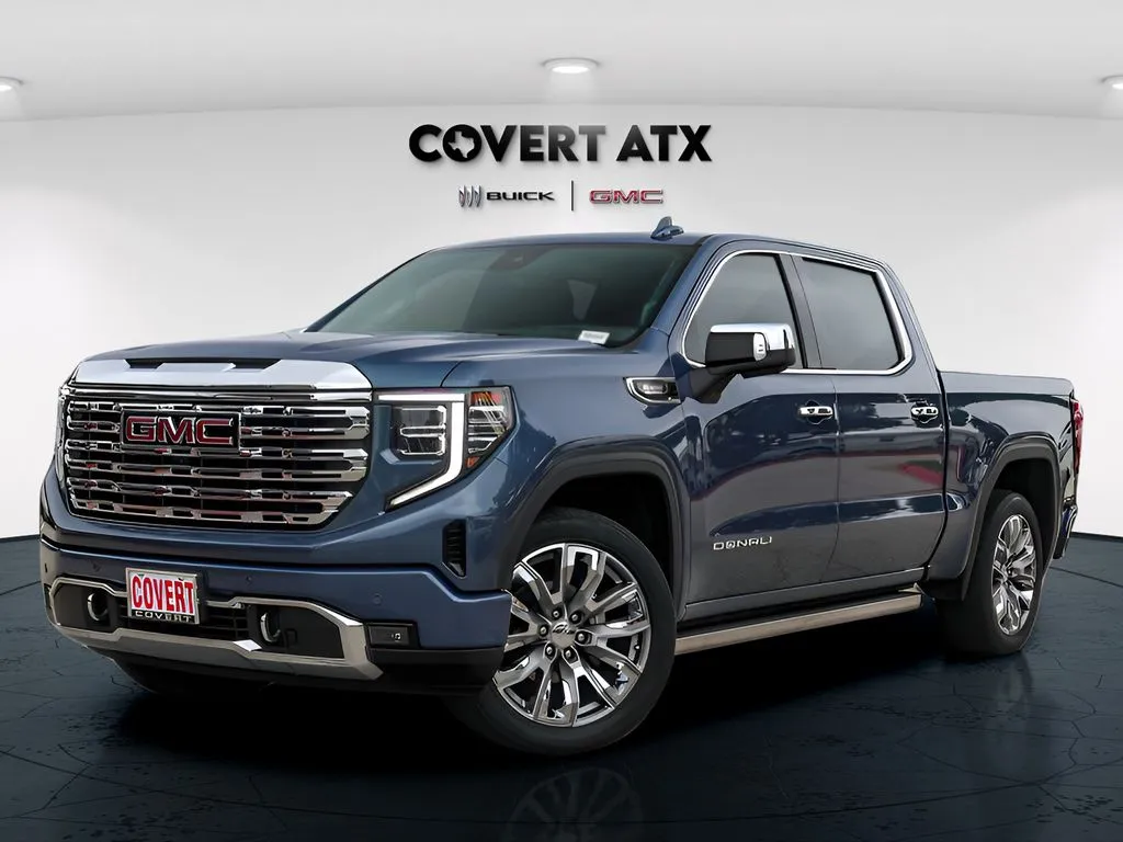 Blue 2024 GMC Sierra 1500 Denali for sale in Austin, TX