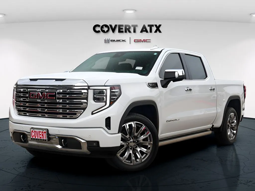 White 2023 GMC Sierra 1500 Denali for sale in Austin, TX