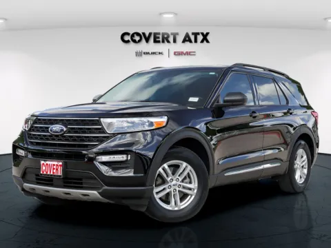 Black 2023 Ford Explorer XLT for sale in Austin, TX