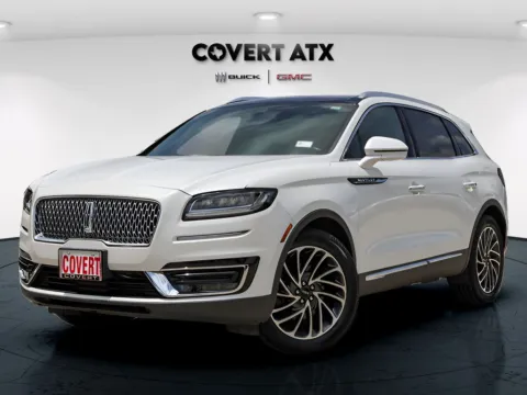 White 2020 Lincoln Nautilus Reserve for sale in Austin, TX