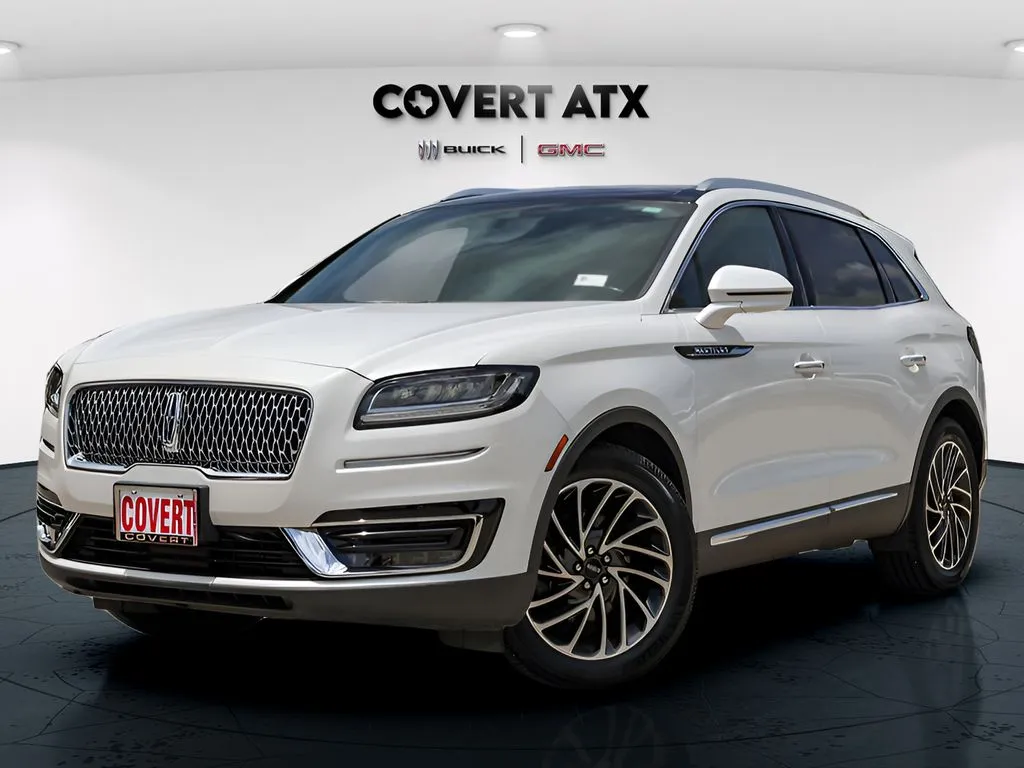 White 2020 Lincoln Nautilus Reserve for sale in Austin, TX