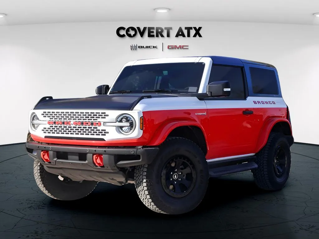 White 2025 Ford Bronco Stroppe Edition for sale in Austin, TX