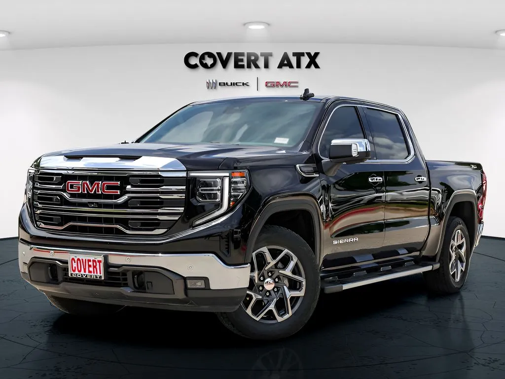 Black 2023 GMC Sierra 1500 SLT for sale in Austin, TX