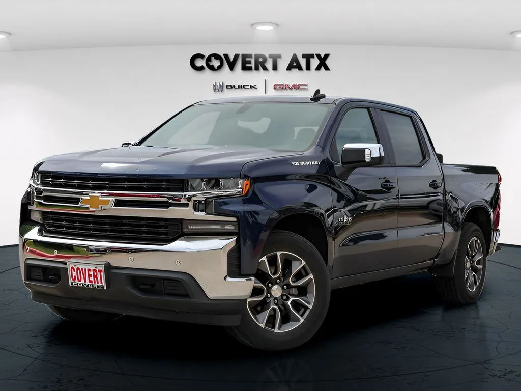 Blue 2020 Chevrolet Silverado 1500 LT for sale in Austin, TX