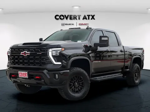Black 2025 Chevrolet Silverado 2500HD ZR2 for sale in Austin, TX