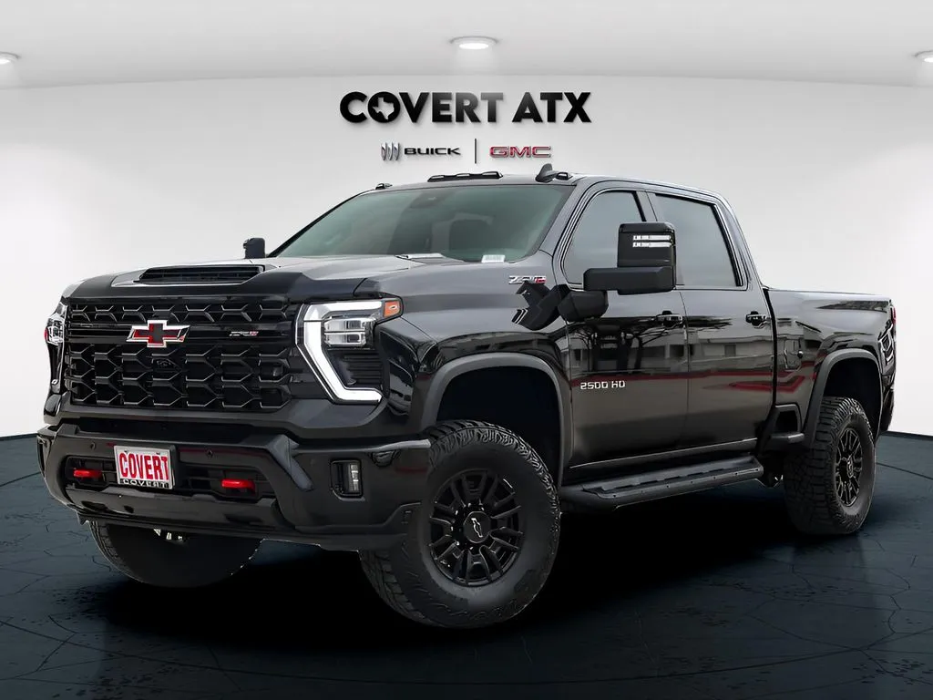 Black 2025 Chevrolet Silverado 2500HD ZR2 for sale in Austin, TX