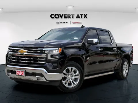 Black 2024 Chevrolet Silverado 1500 LTZ for sale in Austin, TX