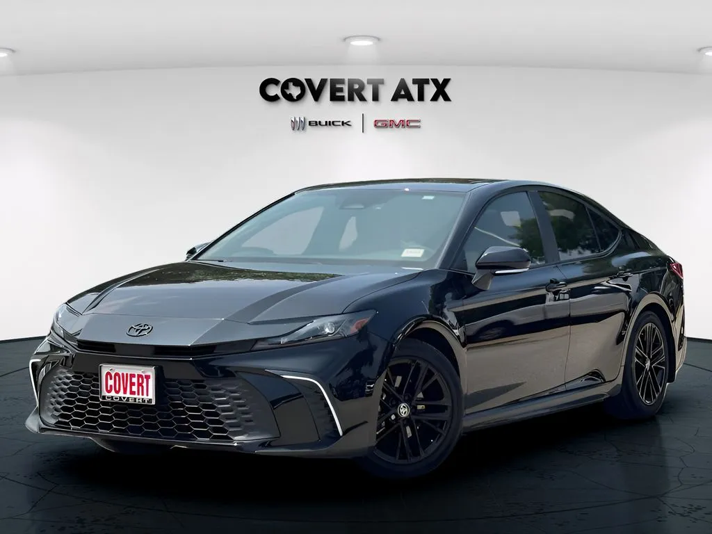 Black 2025 Toyota Camry SE for sale in Austin, TX