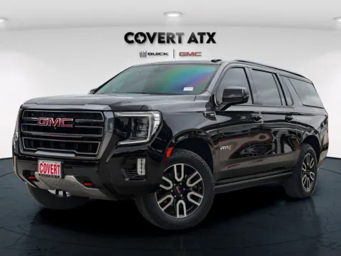 Black 2023 GMC Yukon XL AT4 for sale in Austin, TX
