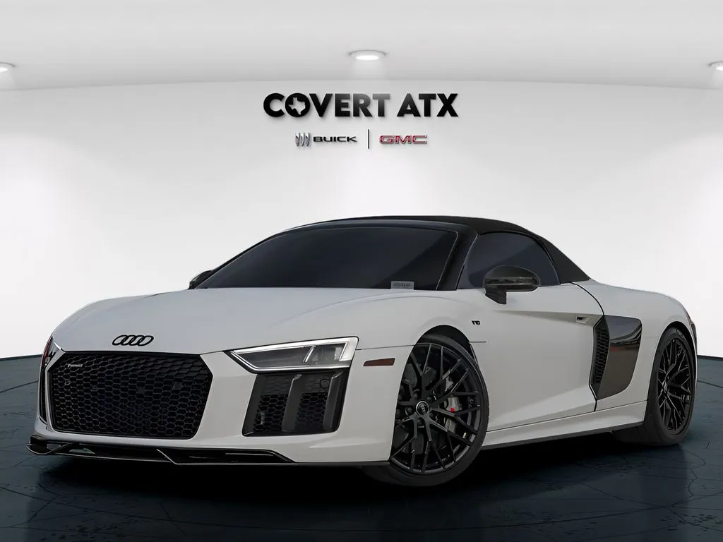 White 2018 Audi R8 5.2 Plus for sale in Austin, TX