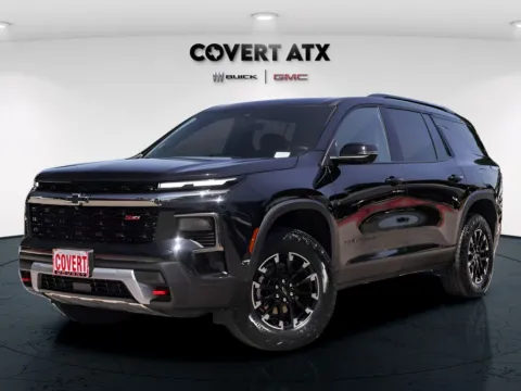 Black 2025 Chevrolet Traverse Z71 for sale in Austin, TX