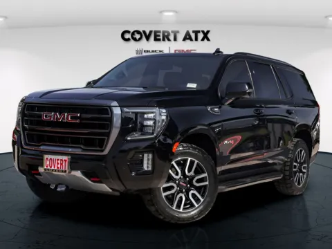 Black 2021 GMC Yukon AT4 for sale in Austin, TX