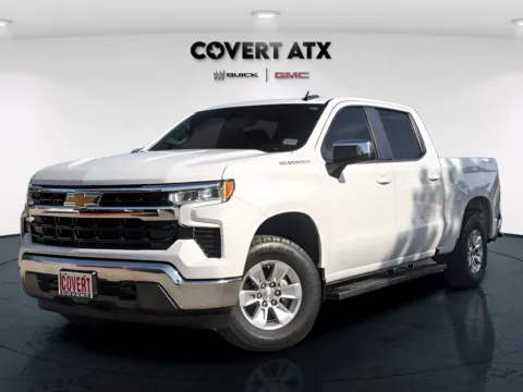 White 2023 Chevrolet Silverado 1500 LT for sale in Austin, TX