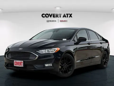 Black 2020 Ford Fusion SE for sale in Austin, TX