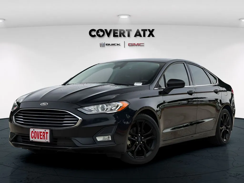 Black 2020 Ford Fusion SE for sale in Austin, TX