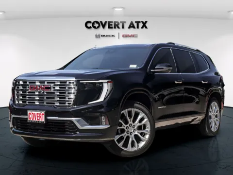 Black 2024 GMC Acadia Denali for sale in Austin, TX