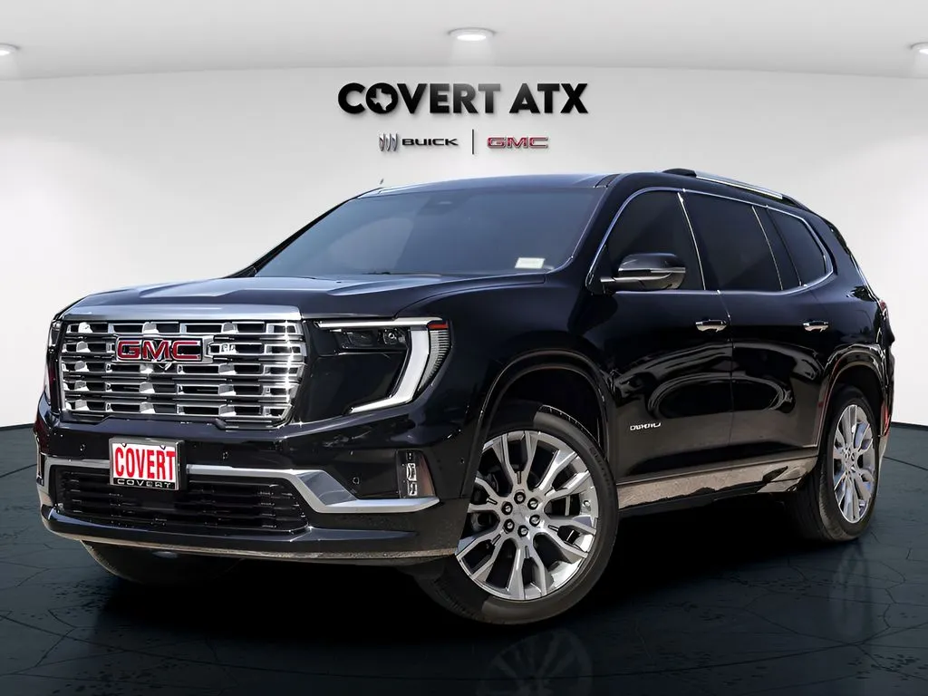 Black 2024 GMC Acadia Denali for sale in Austin, TX