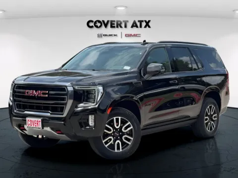 Black 2024 GMC Yukon AT4 for sale in Austin, TX