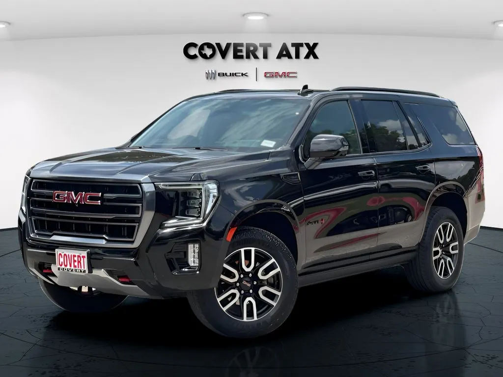Black 2024 GMC Yukon AT4 for sale in Austin, TX