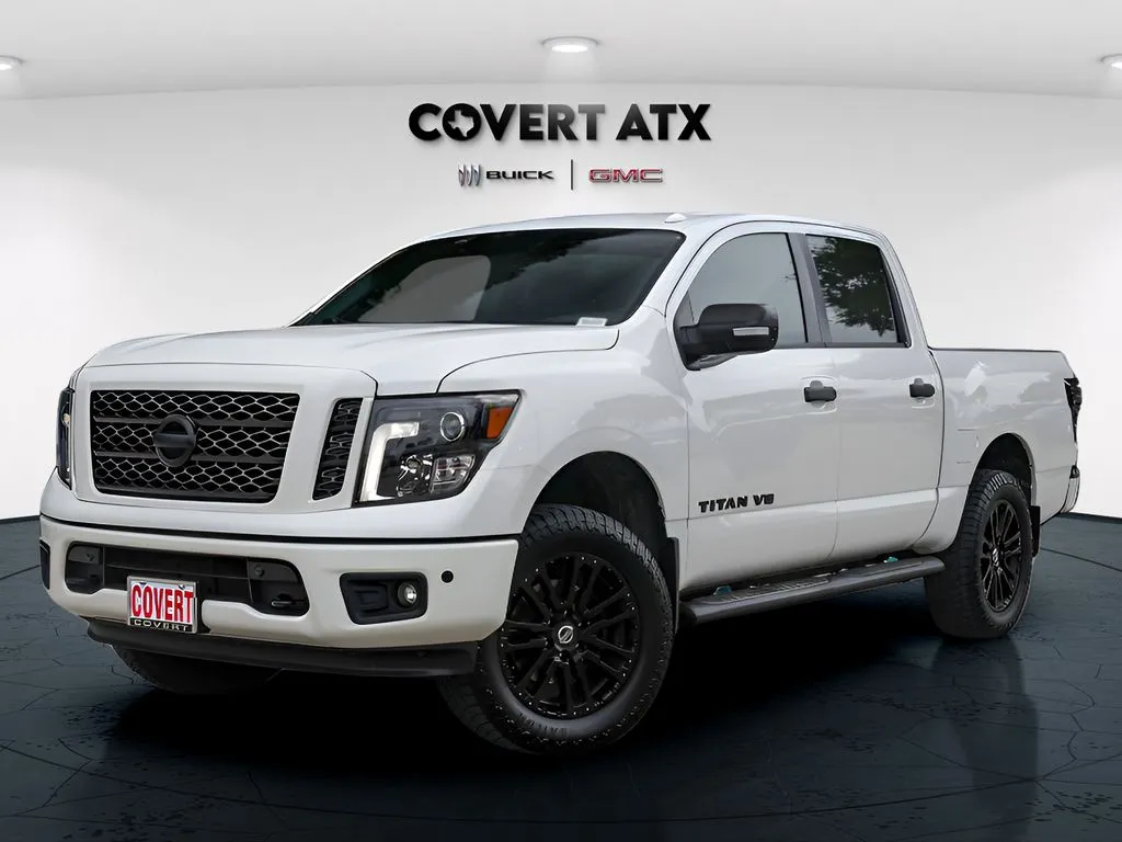 White 2019 Nissan Titan SL for sale in Austin, TX