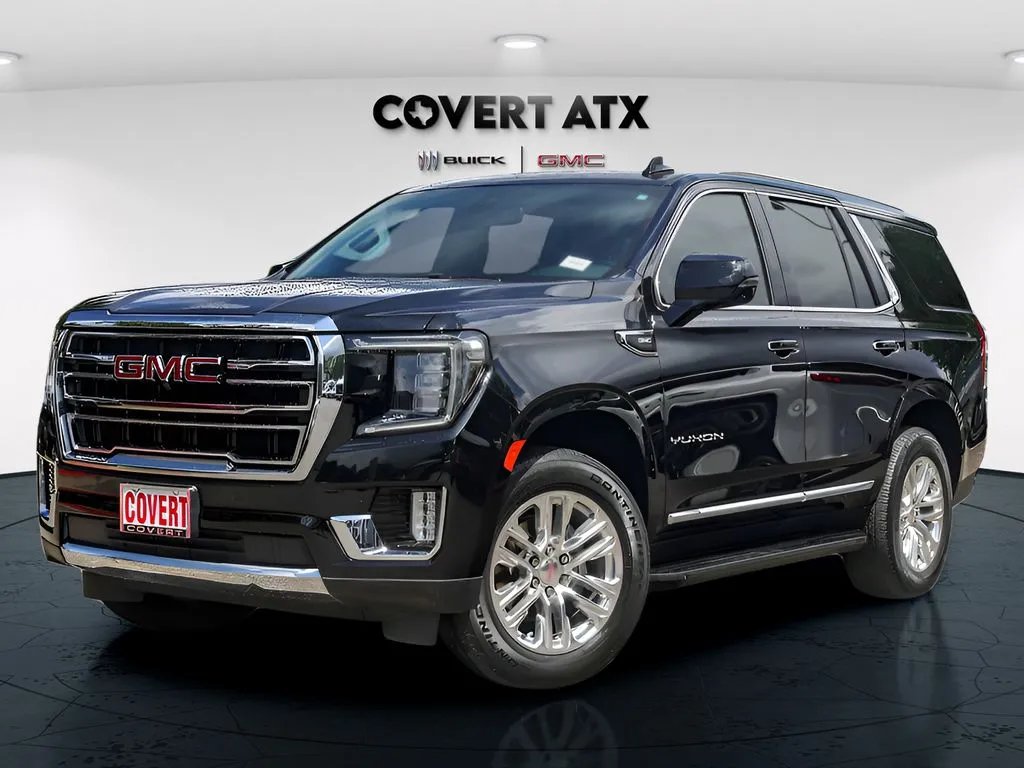 Black 2022 GMC Yukon SLT for sale in Austin, TX