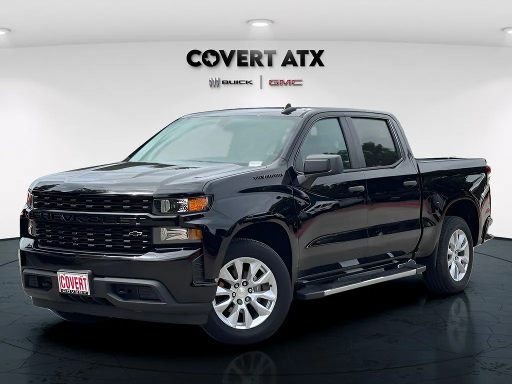 Black 2022 Chevrolet Silverado 1500 LTD Custom for sale in Austin, TX