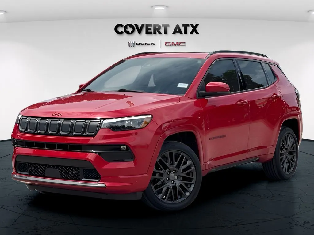 Red 2022 Jeep Compass Limited for sale in Austin, TX